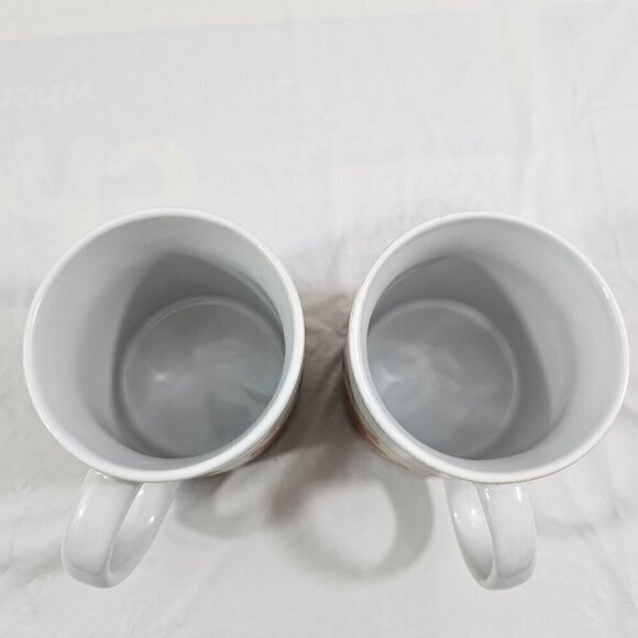 SHARE THE SPIRIT Angel 10 Oz Ceramic Mugs Cups – Set of 2 - Picture 14 of 16